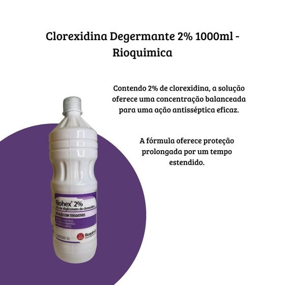 Imagem de Clorexidina Degermante 2% Antisseptica 1000ml