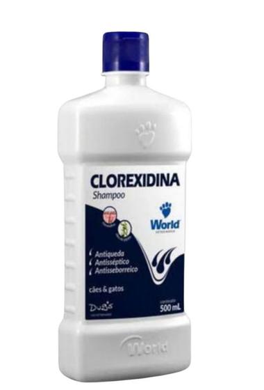 Imagem de Clorexidina Shampoo World Veterinária 500 Ml Dugs