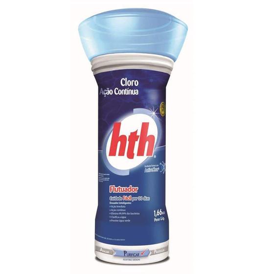 Imagem de Cloro Ação Contínua Flutuador Hth Advanced - 1,66Kg