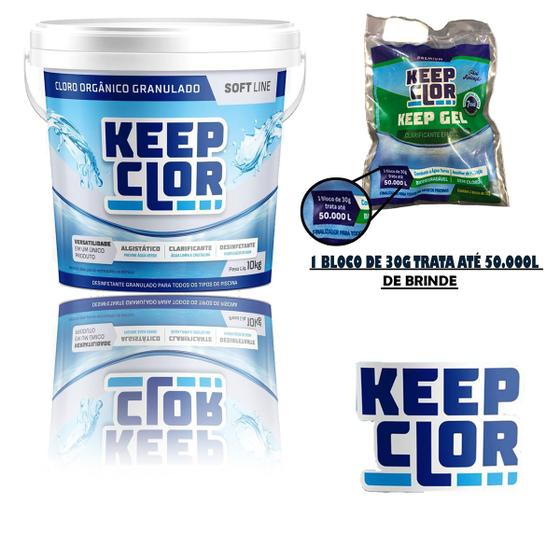 Cloro De Piscina - Keep Clor 10Kg Menor preço em Cloro De Piscina - Keep Clor 10Kg