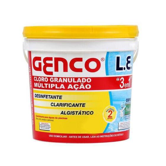 Imagem de Cloro Genco L.E Mult 3x1  - 10kg