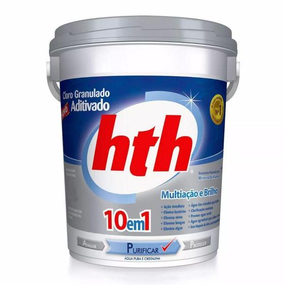 Cloro granulado - 10 em 1 - HTH - 10kg é ruim? Cloro granulado - 10 em 1 - HTH - 10kg é boa?