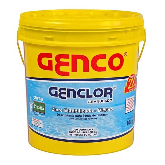 Imagem de Cloro granulado concentrado - 10kg genco