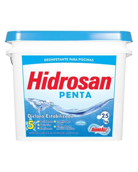 Imagem de Cloro Granulado Hidrosan Penta 2,5 kg - Hidroall