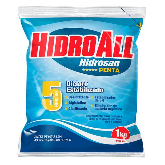 Imagem de Cloro Hidroall Hidrosan Penta 1kg