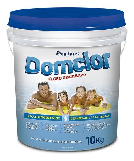 Imagem de Cloro Hipoclorito Concentrado Domclor Granulado Azul 10kg