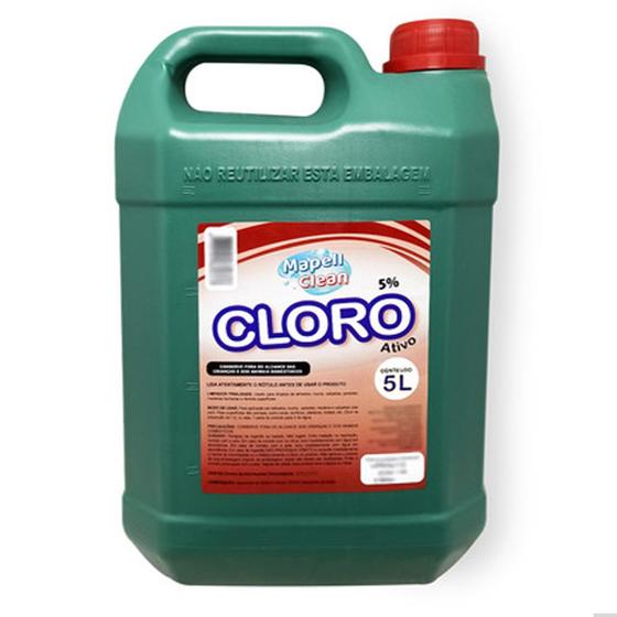 Imagem de Cloro Liquido 5% - 5 LITROS - MAPELL