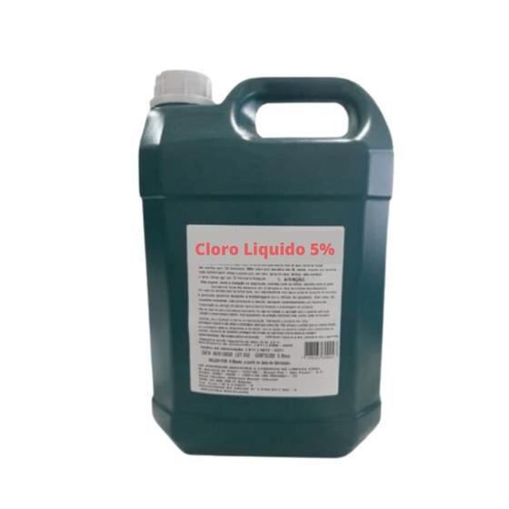 Imagem de Cloro Liquido 5% Galão com 5 Litros