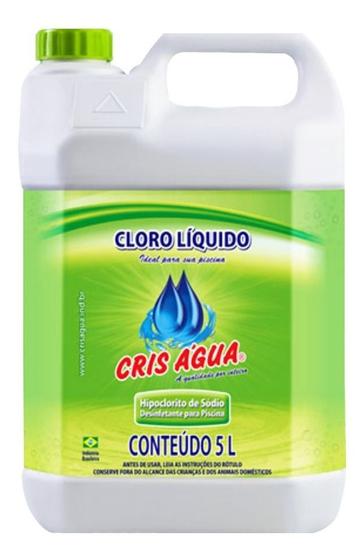 Imagem de Cloro liquido 5lts cris água
