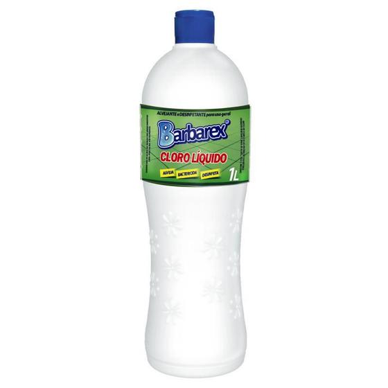 Imagem de Cloro Líquido Desinfetante Poder Bactericida 1 Lt. Barbarex
