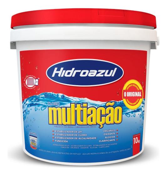 Imagem de Cloro Multiação Hidroazul 10kg