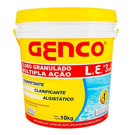 Imagem de Cloro multipla acao 3em1 10kg - genco