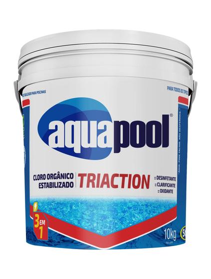 Imagem de Cloro orgânico aquapool triaction 10kg - start