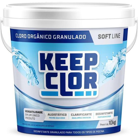 Cloro organico para piscina softline 10kg - keepclor Menor preço em Cloro organico para piscina softline 10kg - keepclor