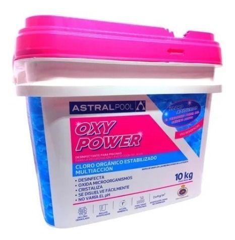 Imagem de Cloro Para Piscina 10kg Multiação 5 Em 1 Oxy Power