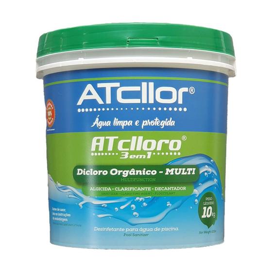 Imagem de Cloro para piscina Atclloro 31 Atcllor 10kg