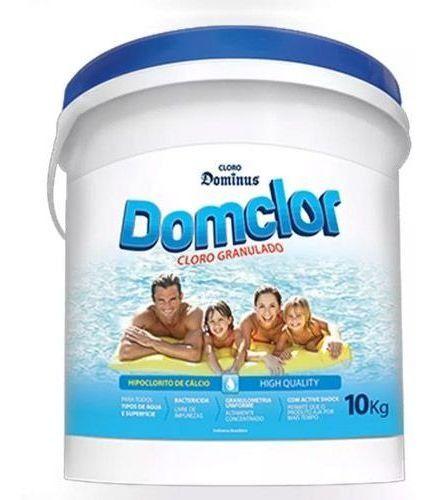 Imagem de Cloro Piscina Domclor Hipoclorito Granulado Azul 10 Kg