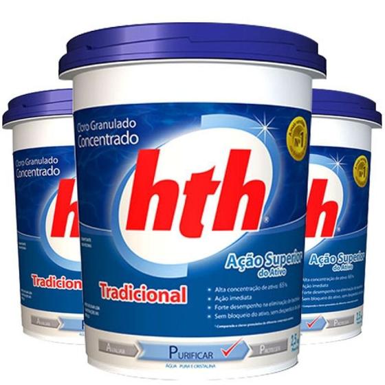 Cloro Piscina Granulado Tradicional Super Concentrado 10 kilos - Hth Menor preço em Cloro Piscina Granulado Tradicional Super Concentrado 10 kilos - Hth