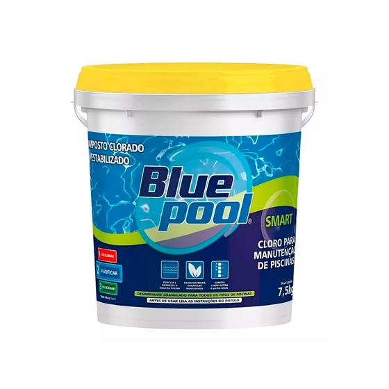 Imagem de CLORO SMART BLUEPOOL BALDE 7,5 kg Fluidra