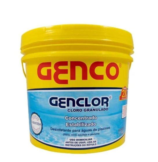 Cloro Tradicional Genclor 7,5kg - GENCO é ruim? Cloro Tradicional Genclor 7,5kg - GENCO é boa?
