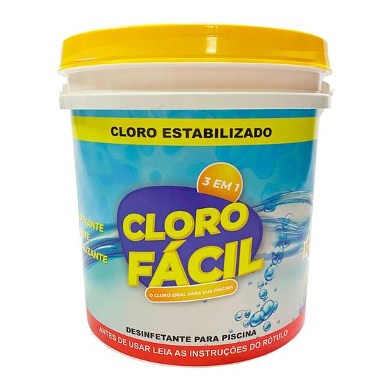Imagem de Cloro Ultraclor Fácil 3 Em 1 10Kg - Nova Embalagem