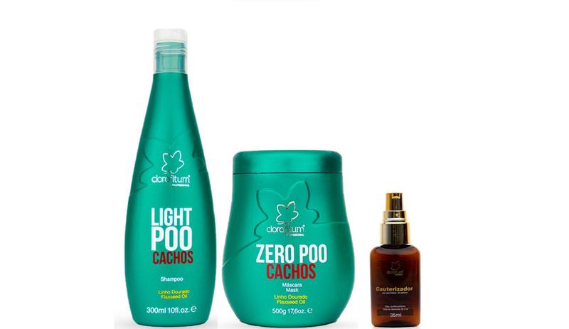 Imagem de Clorofitum Zero Poo Shampoo e Máscara e Cauterizador35 ml