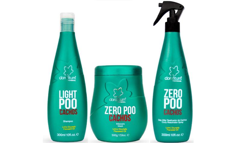 Imagem de Clorofitum Zero Poo Shampoo e Máscara e Soro Day After