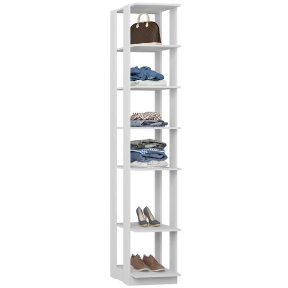 Imagem de Closet 5 Prateleiras 1001 Branco  - BE Mobiliário