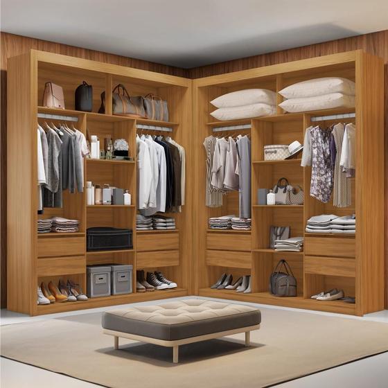 Closet Casal Premium 8 Gavetas Amoudi Móveis é boa?