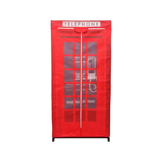 Closet Portátil 75x45x165cm Cabine Telefônica Just Home Collection é ruim? Closet Portátil 75x45x165cm Cabine Telefônica Just Home Collection é boa?