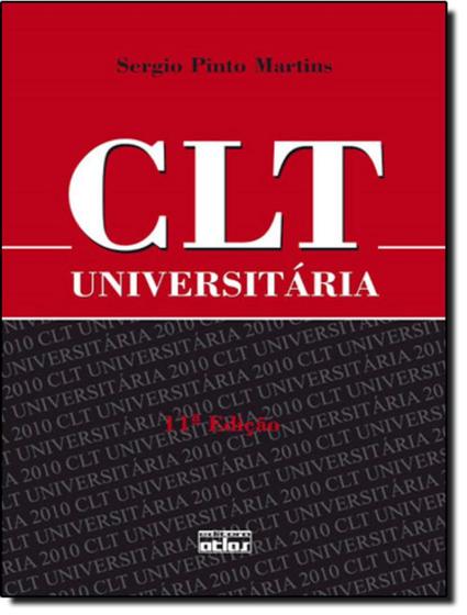 Imagem de Clt Universitaria - 12ª Ed - ATLAS EXATAS, HUMANAS, SOC 