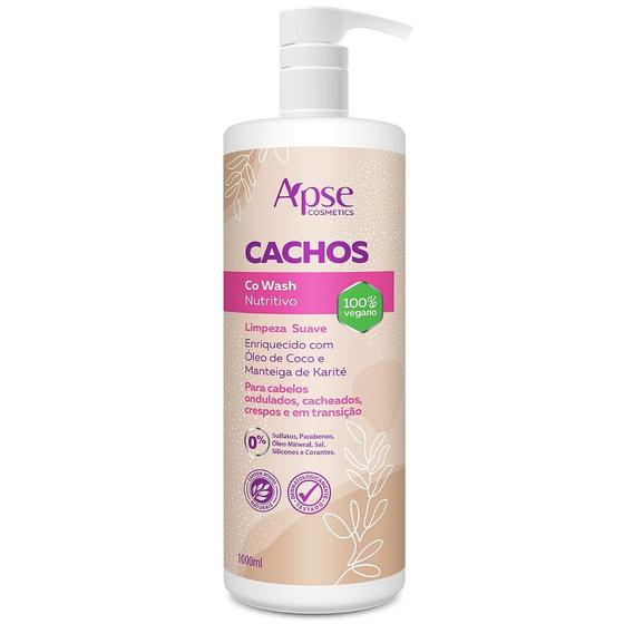 Imagem de Co Wash Nutritivo Limpeza Suave Apse Cachos 1 Litro