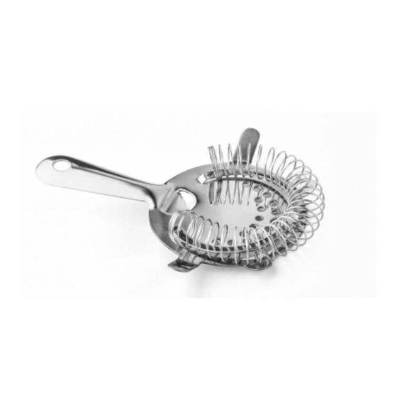 Imagem de Coador de Coquetel Inox 4 Apoios Strainer Attuale