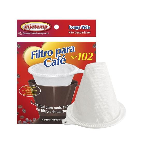 Imagem de Coador Filtro de Pano Sintético Para Café Longa Vida 102