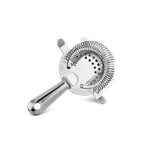 Imagem de Coador Strainer 4 Apoios Inox Para Coqueteleira Drinks Bar