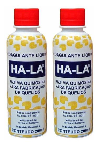 Imagem de Coalho Líquido Ha-La 200Ml Coagulante Para Queijos 2 Unid