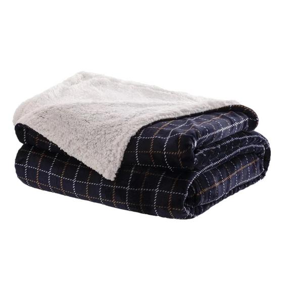 Imagem de Coberdrom Dupla Face com Sherpa Monreale King Jolitex