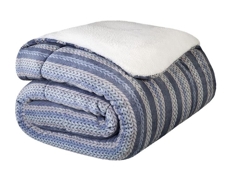 Imagem de Coberdrom Lepper Dupla Face Queen Estampado 2,20m x 2,40m Friburgo