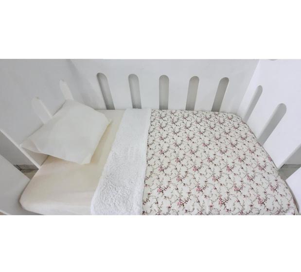 Imagem de Coberdrom sherpa para bebê berço 90x80 cm - menino / menino - grosso - varios modelos