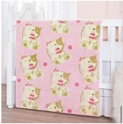 Imagem de Cobertor baby flannel mia 110mx90cm  bfmiain202201 - etruria 