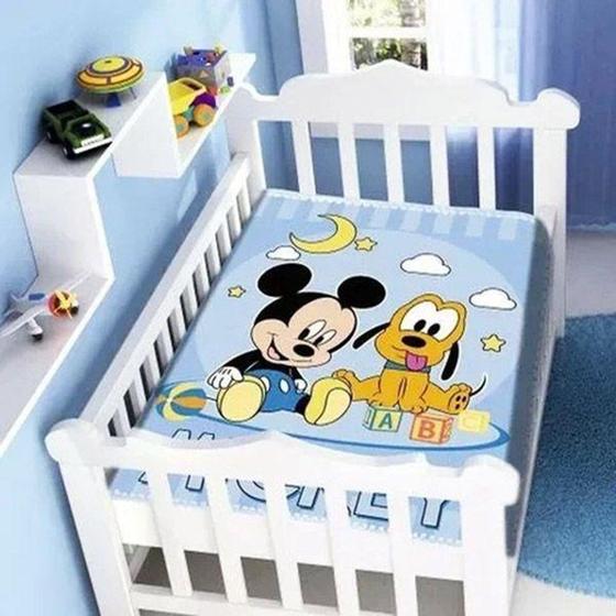 Imagem de Cobertor bebê disney mickey - jolitex