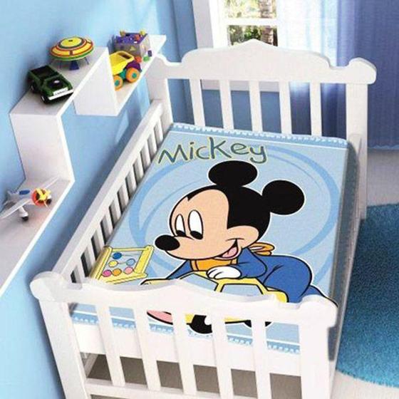 Imagem de Cobertor bebê disney mickey - jolitex