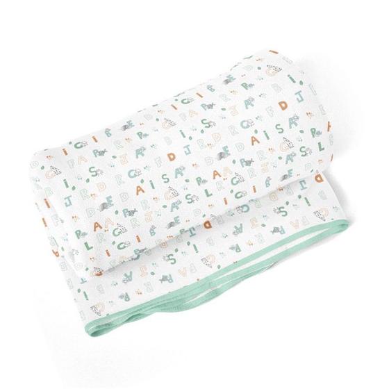 Imagem de Cobertor Bebê Flanelado 100% Algodão 1.10x90cm Papi Estampado