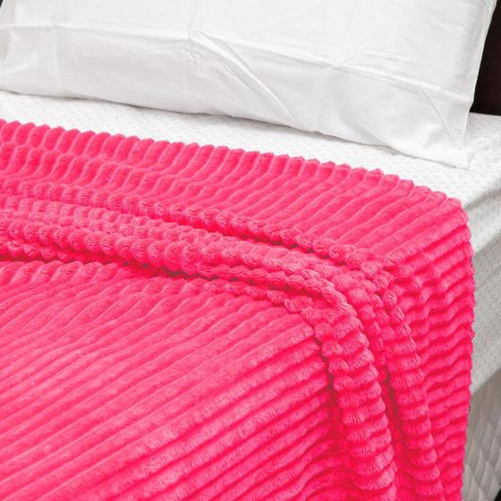Imagem de Cobertor Casal com Toque Macio Home Design Luster Pink