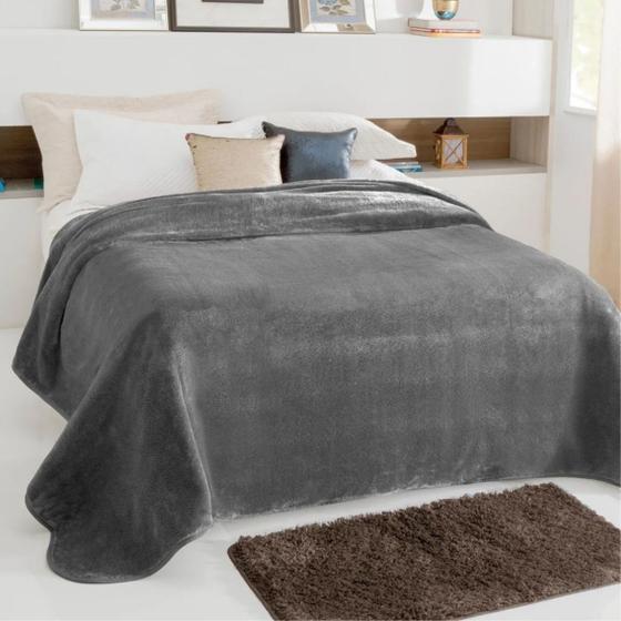 Imagem de Cobertor Casal Dyuri Plus Jolitex Dupla Face Toque Macio 180x220cm
