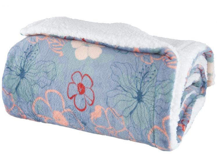Cobertor Casal Jolitex Microfibra Sherpa Magnolia Menor preço em Cobertor Casal Jolitex Microfibra Sherpa Magnolia