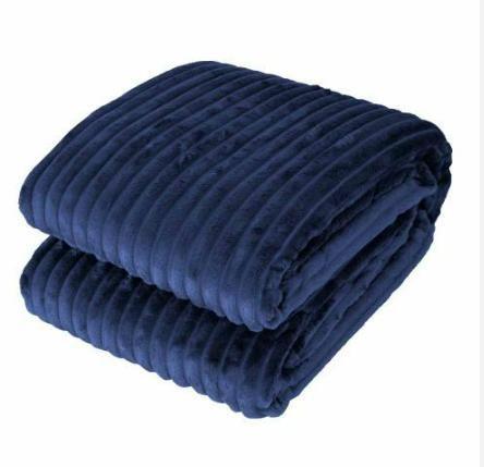Imagem de Cobertor Casal Luster Corttex 100% Microfibra Listrado Macio