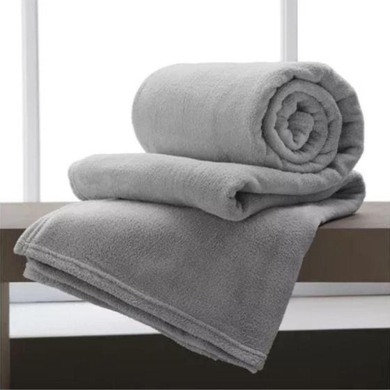 Imagem de Cobertor Casal Microfibra Veludo Quente Premium