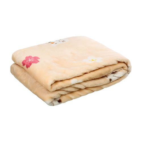 Imagem de Cobertor com estampa de gatinho - rosa