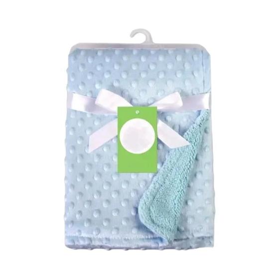 Imagem de Cobertor de Bebê de Lã Macia e Quente - Swaddle para Inverno